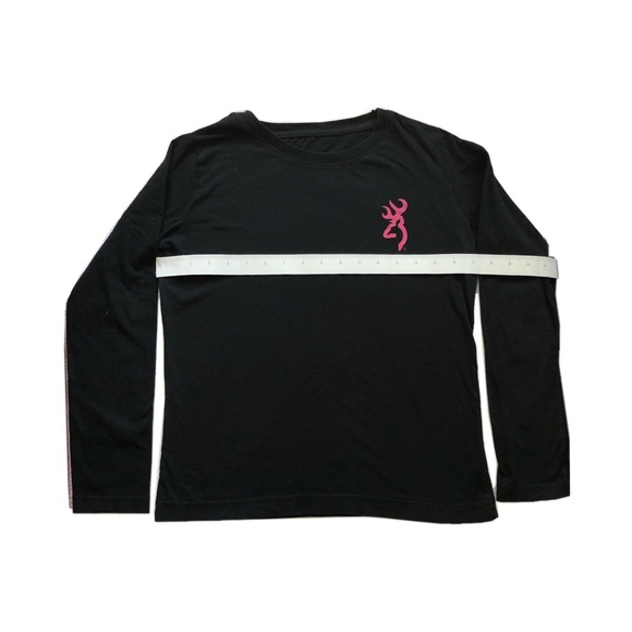 browning black and pink long sleeve tee - Picture 3 of 5
